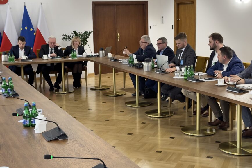 Spotkanie Krajowej Rady Wieprzowiny (KRW)  z Ministrem Czesławem Siekierskim