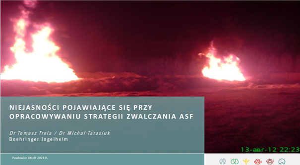 NIEJASNOŚCI POJAWIAJĄCE SIĘ PRZY OPRACOWYWANIU STRATEGII ZWALCZANIA ASF